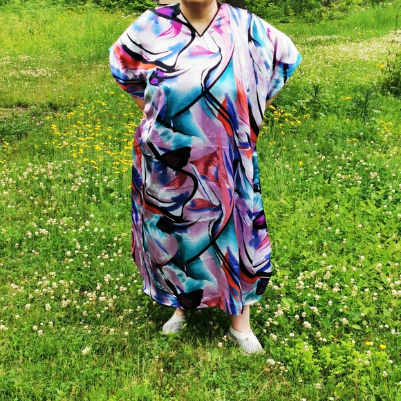 Vintage Winlar Kaftan Dress - Picture 7 of 8